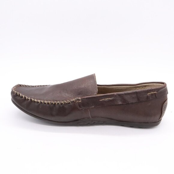 Steve Madden Kronos Men’s Loafer Sz 9.5 D Black Leather Driving Casual Shoe New - Picture 5 of 9